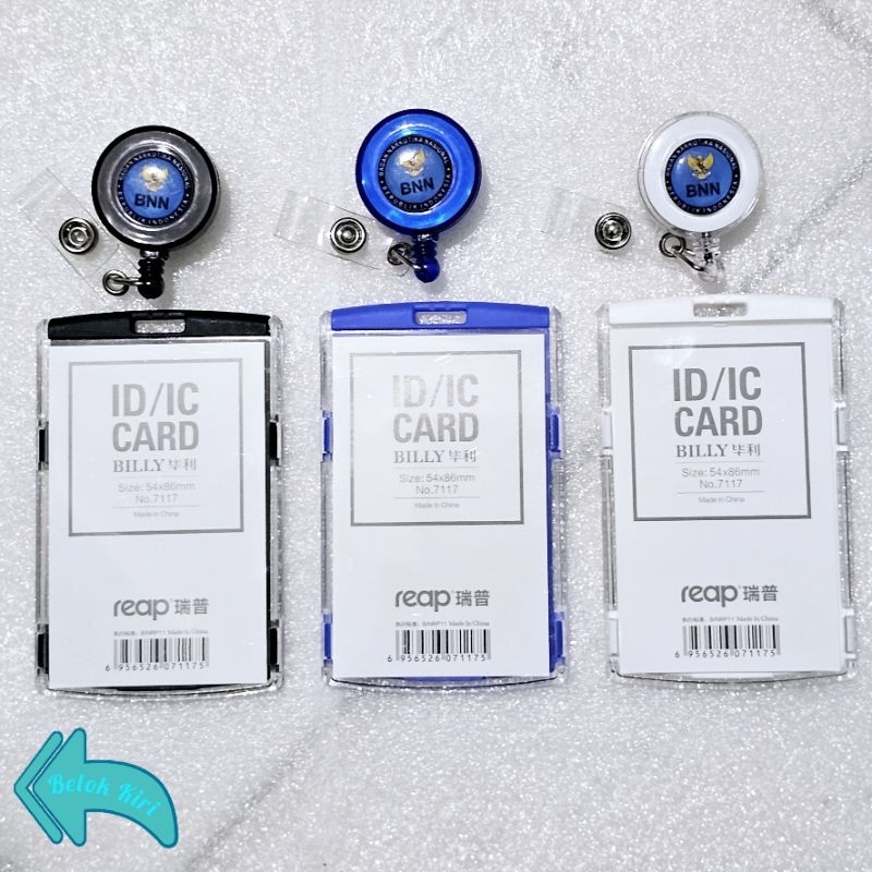 

Tempat Kartu Id Card Akrilik Reap + Yoyo Logo Bnn