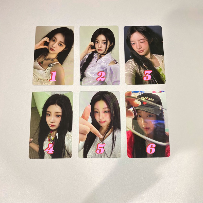 PHOTOCARD OFFICIAL ILLIT MINJU WONHEE