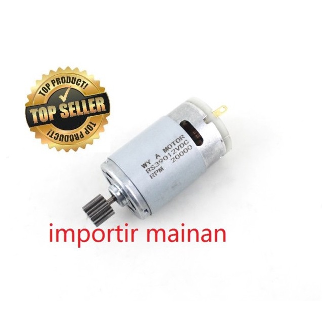 DIJAMIN ORI dinamo gearbox mobil aki 12V RS39 2rpm 12T dinamo girbok