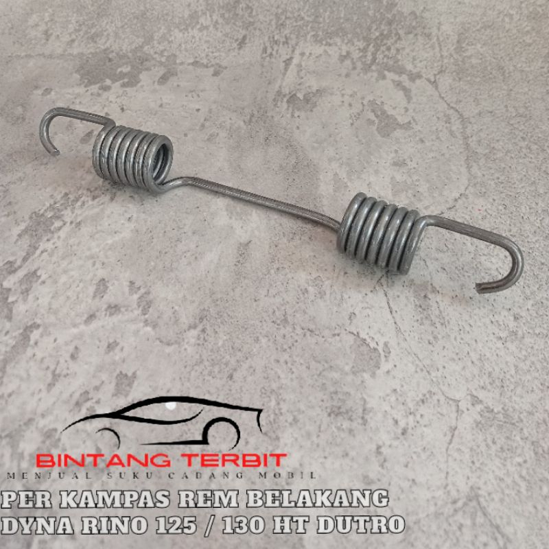 SPRING BRAKE SHOE - PER KAMPAS REM BELAKANG DYNA RINO 125 130 HT DUTRO