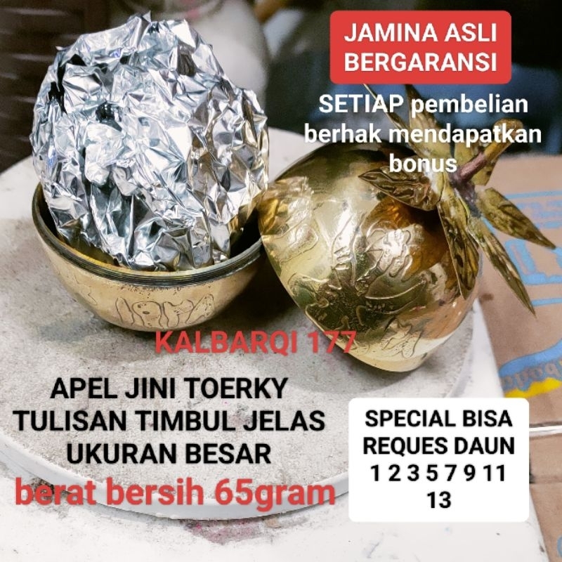 APEL JIN TOERKI TUFAHUL JIN TURKI ORI BESAR TIMBUL BERKUALITAS