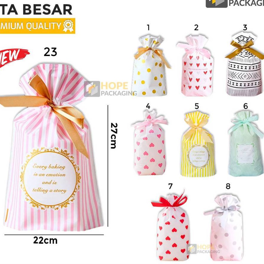 

BIG SALE Harga 5 pcs Kemasan Plastik Souvenir Ulang Tahun Plastik Serut Pita Ultah Anak Plastik Ikat Pita Packing Pita Serut Cookies Plastik Hampers Plastik Kue Natal Plastik Snack Ultah