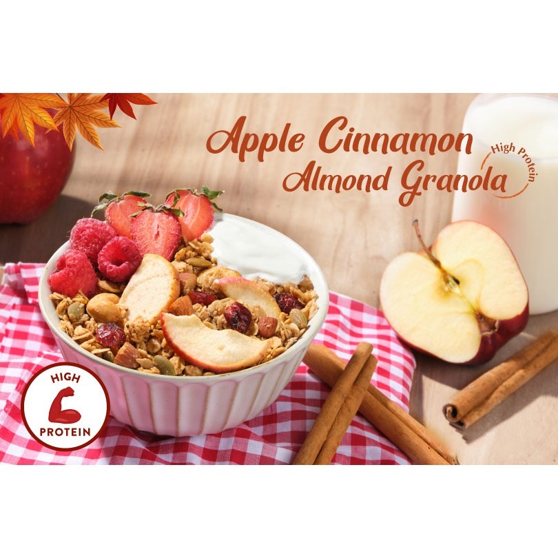 

Korzaln Granola Vanilla Almond 500Gr(1/2Kg) Neo Sereal Makanan Sehat High Quality