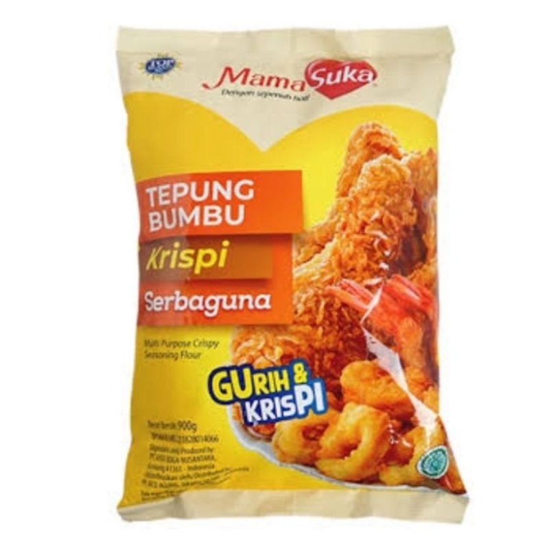 

TEPUNG BUMBU KRISPI SERBAGUNA 900GR