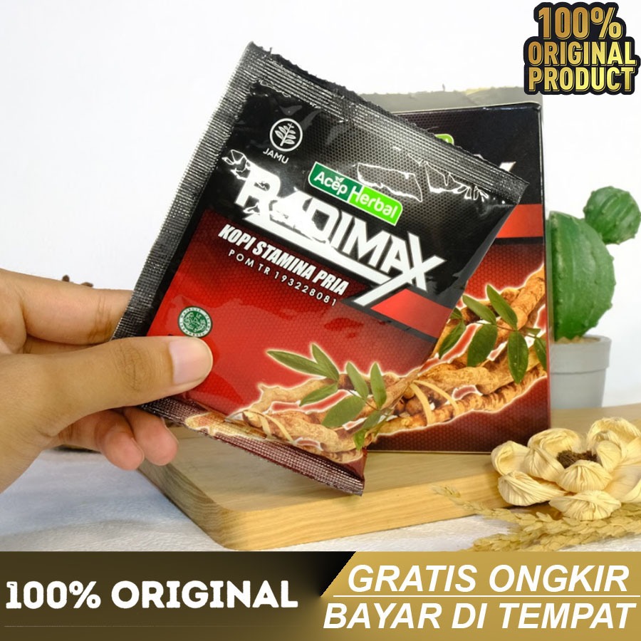 JAMU RADI MAX PENAMBAH STAMINA PRIA TAHAN LAMA BPOM KUAT TAHAN LAMA ASLI