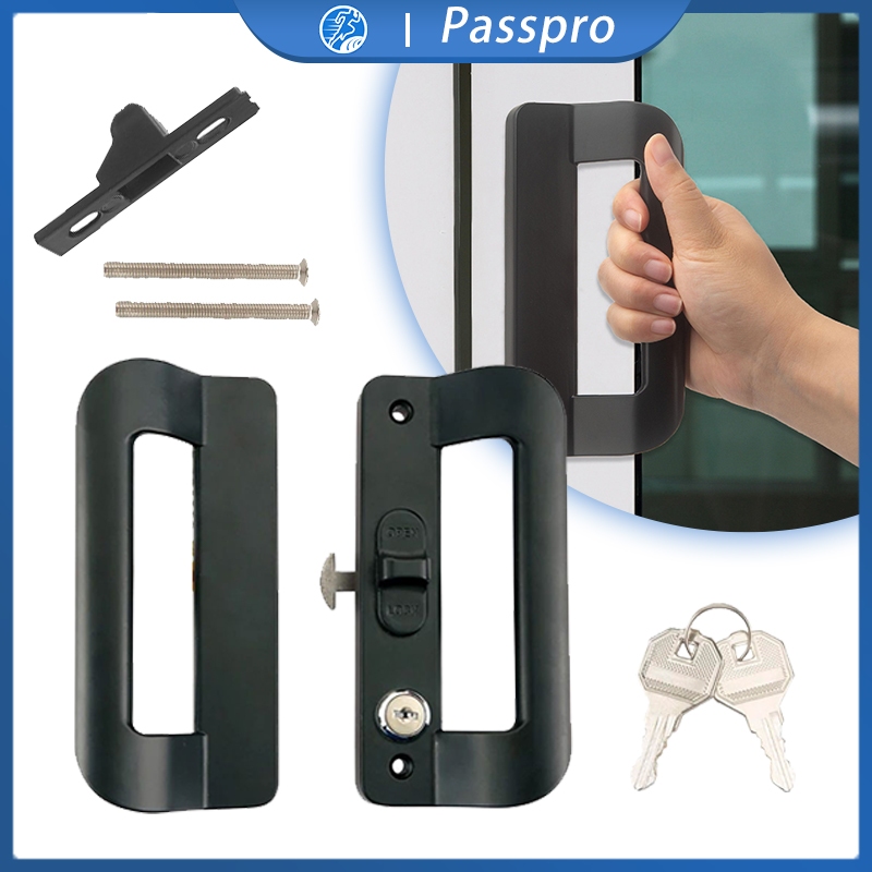 Handle Pintu Sliding Gagang Pintu Geser Sleding Aluminium Tarikan Pintu Geser