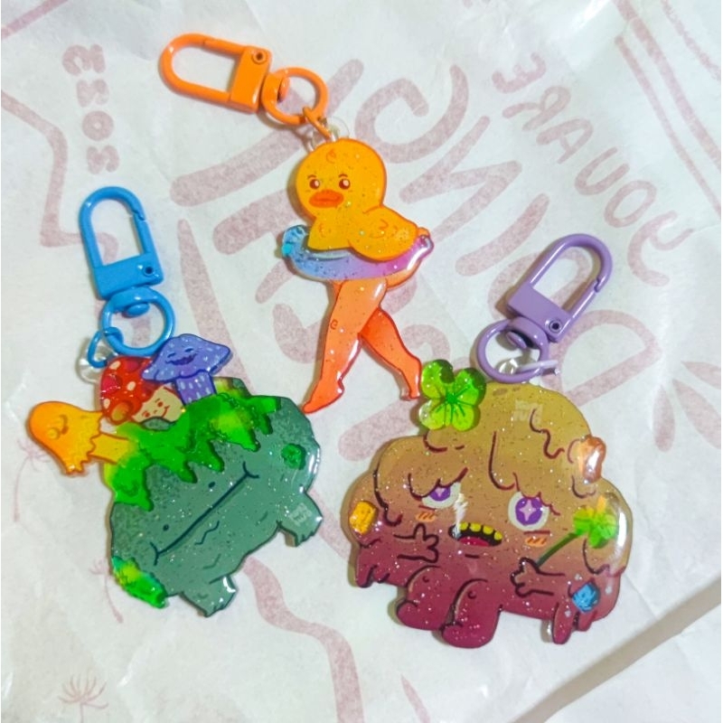 Epoxy Keychain - Nature Series