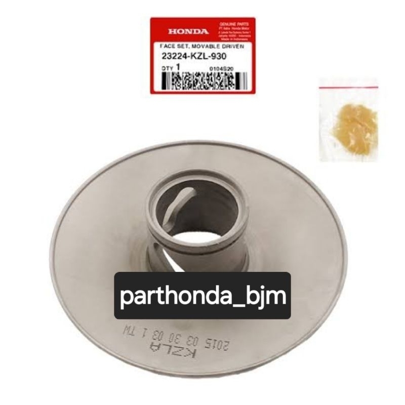 23224-KZL-930 Face Set, Movable Driven PULEY CEWE BEAT FI STATER KASAR PULY BEAT FI STATER KASAR PUL
