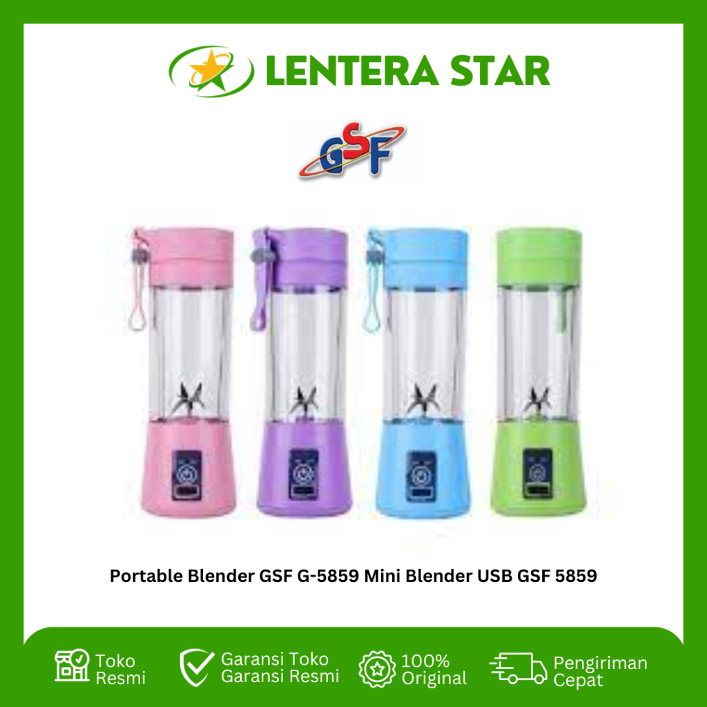 Portable Blender GSF G-5859 Mini Blender USB GSF 5859