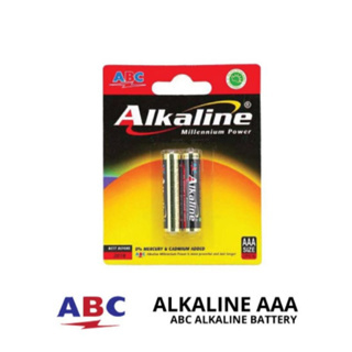 ABC - Baterai ABC Alkaline Hitam AA / AAA
