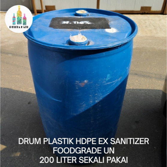 Tong plastik / tong air / tong sampah / drum 200 liter bekas