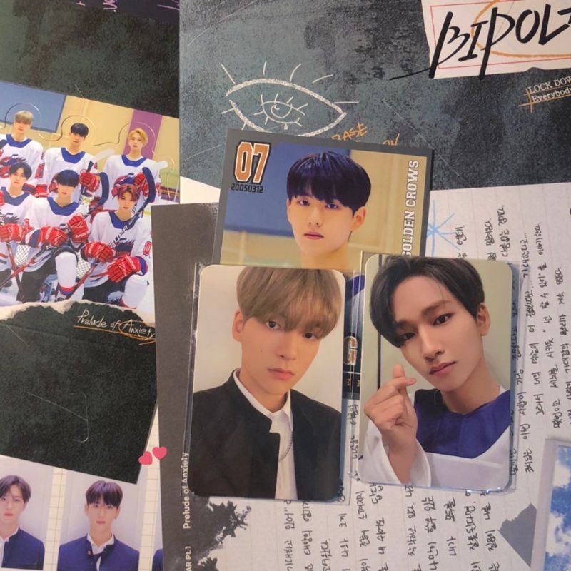 EPEX 1st album bipolar pt.1 prelude of anxiety Album Epex Official Album Epex Unsealed Fullset Photo