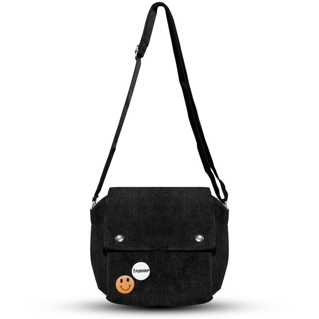 Tas Selempang Pria Dewasa Korean Style Samping Untuk Hp Buat Sekolah Kerja Cuci Gudang Slempang Dada