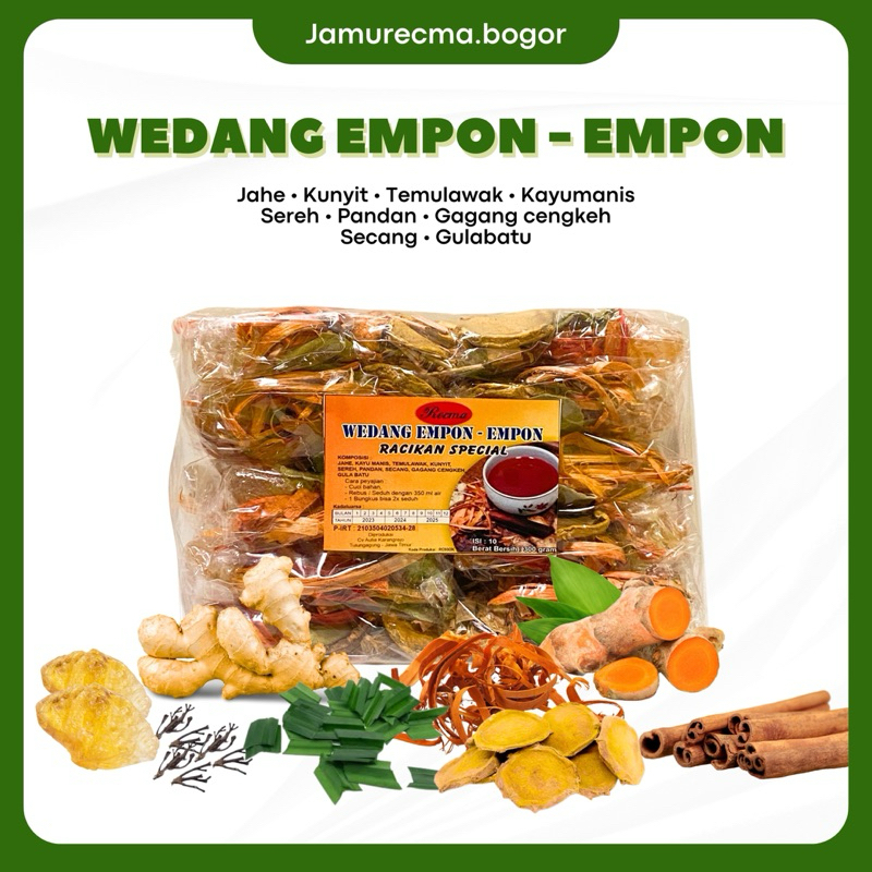 

RECMA Wedang Empon-Empon (1 pack isi 10pcs)