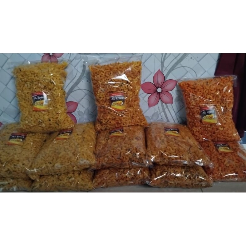 

makaroni daun jeruk hand made : Ma'kriuk Snack Tasikmalaya