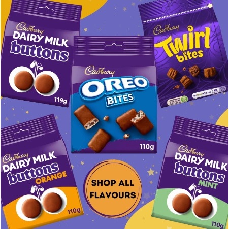 

Cokelat CADBURY SINGAPORE [PRE ORDER EXP 2026] Cadbury's Dairy Milk Caramel Nibbles 120gr | Cadbury Time Out 5 Roundie 150g, WAFER TIMEOUT | Cadbury Brunch Oats Chocolate Chip x5 160g | Oreo Bites Jastip SG Original Murah Snack Cokelat Jastip Malaysia