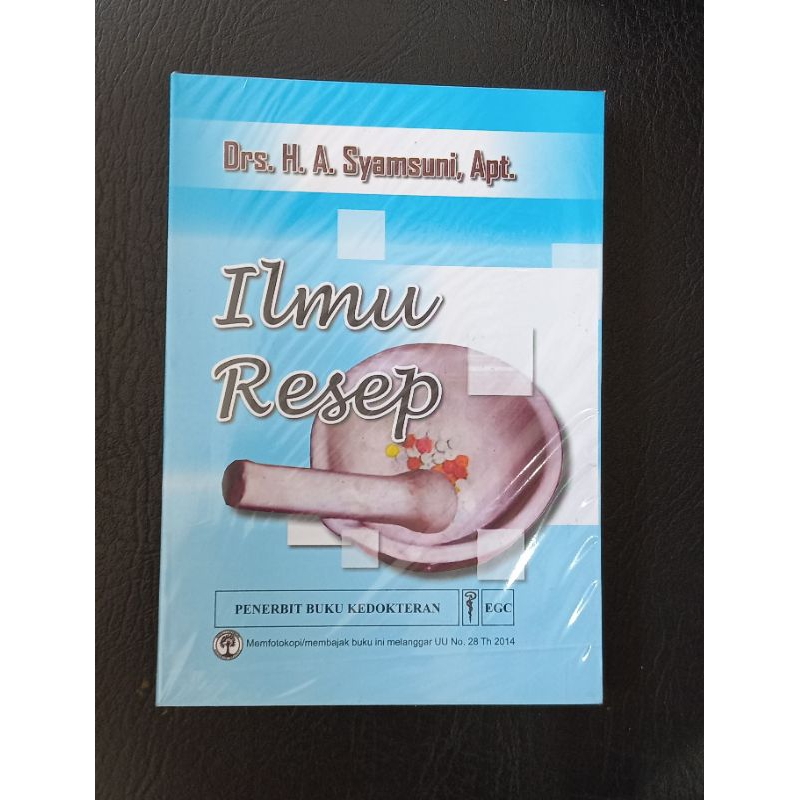 Buku ilmu Resep