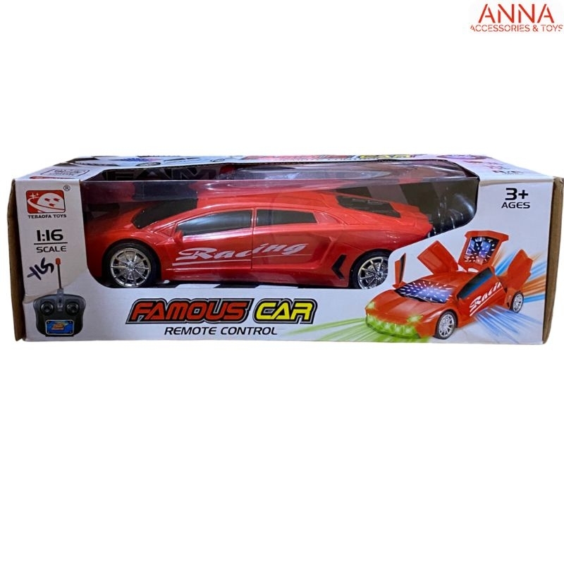 Mainan RC Mobil Famous Car Robot