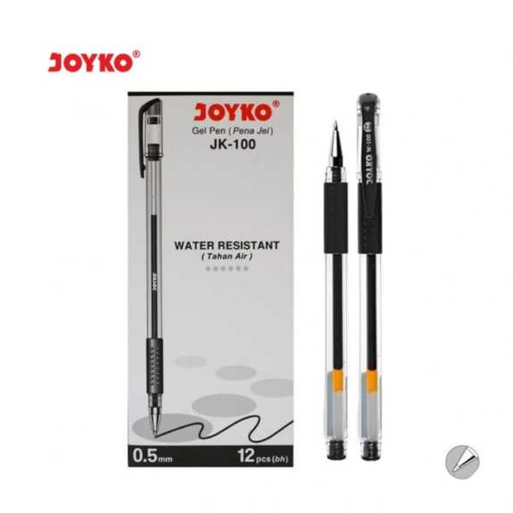 

Pulpen Gell JOYKO (JK100) Pena Jell Hitam