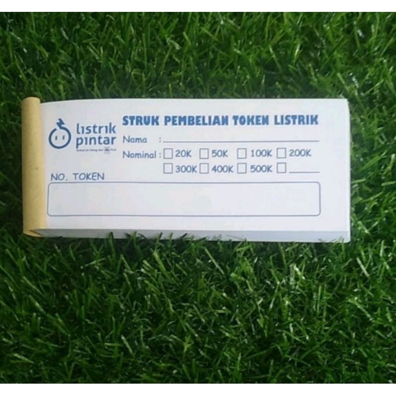 

STRUK TOKON LISTRIK KECIL ISI 50 LEMBAR READY STOK