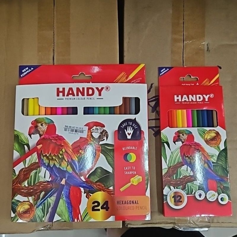 

pensil warna colour pencil color handy (12, 24 warna)