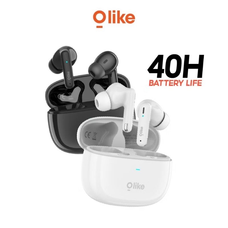 Olike Wireless Earphone TWS T114 Black/White