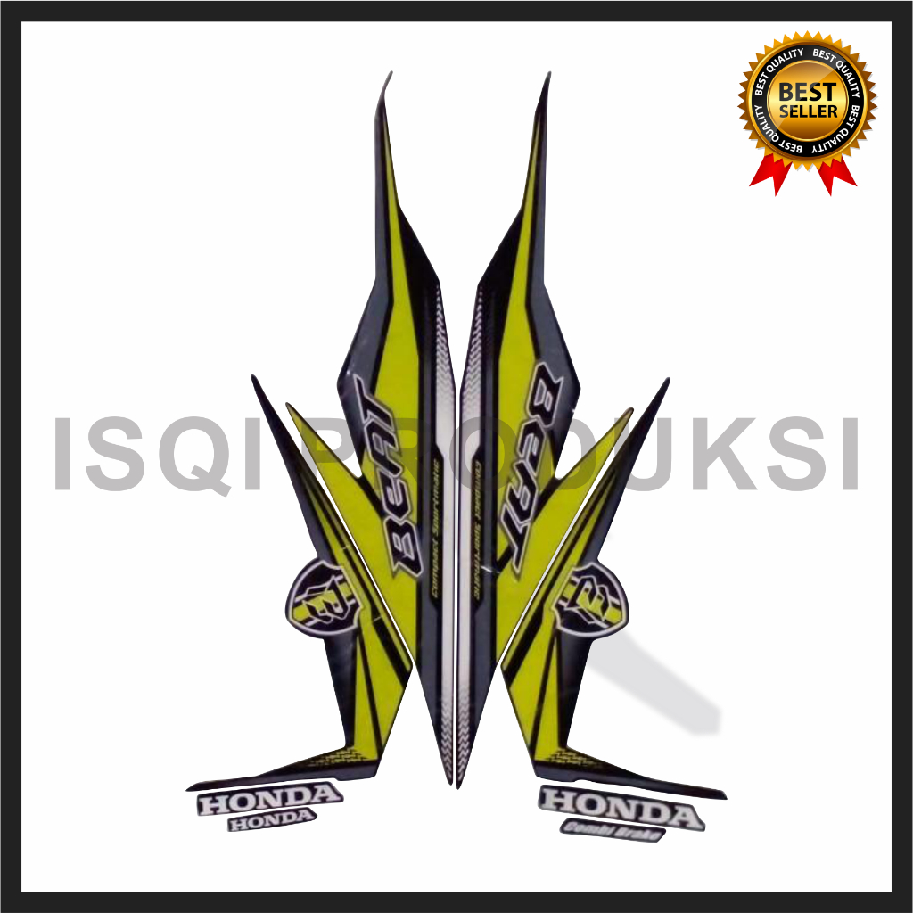STIKER STRIPING MOTOR HONDA Beat CBS 2019 LIS LES BODY Beat CBS 2019