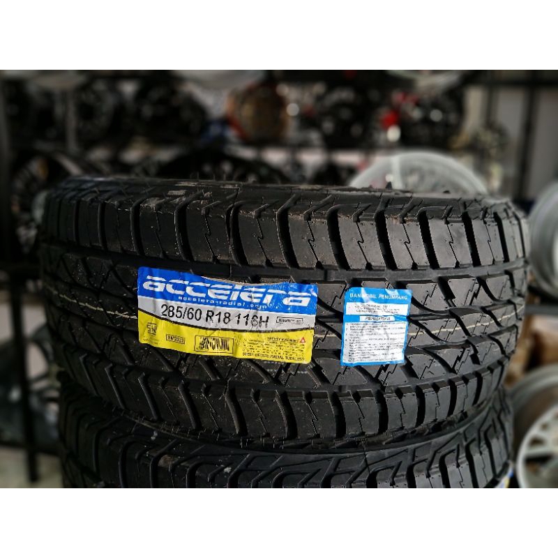 Ban mobil ukuran 285/60 r18 Accelera omikcron AT produksi terbaru 285 60 r18