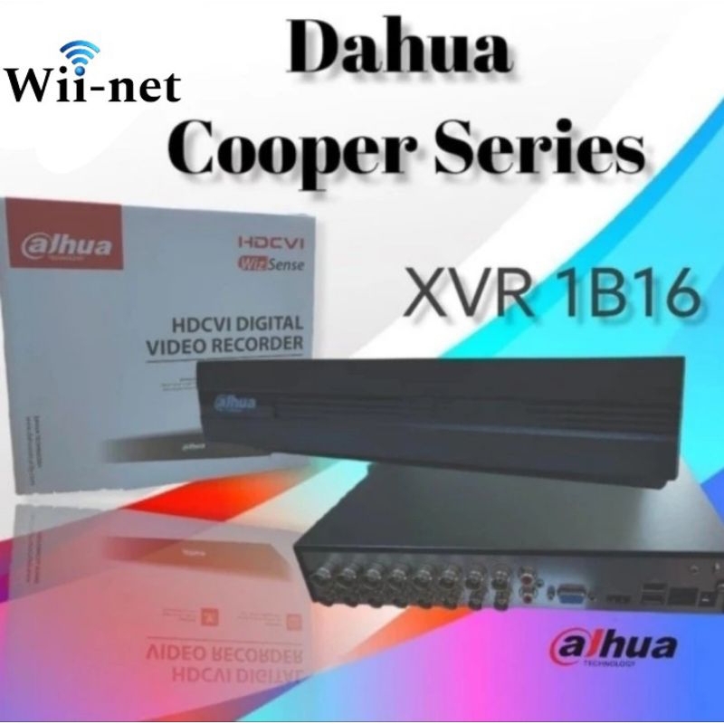 DVR Dahua DH-XVR1B16-I 16 Channel Cooper Series Pentabrid H265+