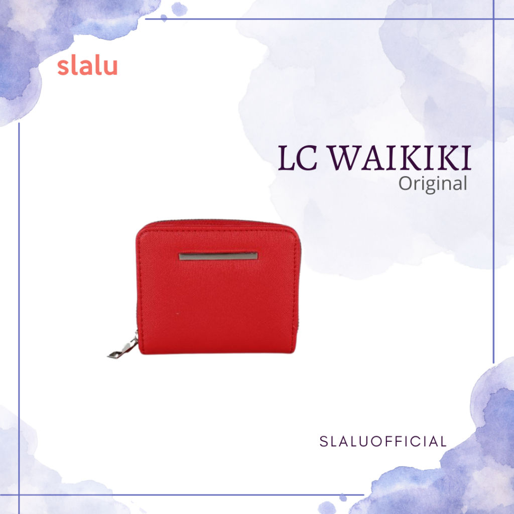 Dompet Wanita Branded LC Waikiki Red