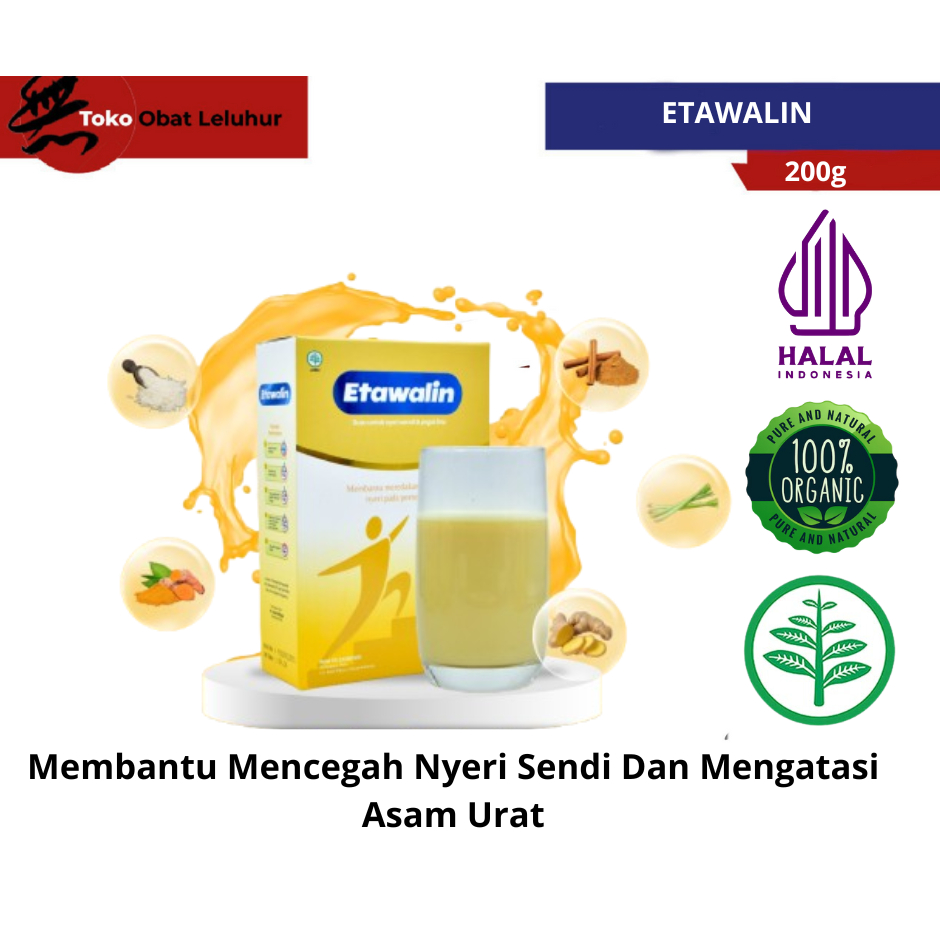 

Susu Etawalin Obat Asam Urat Dan Nyeri Sendi Original Asli 100% 1 Box 200gr