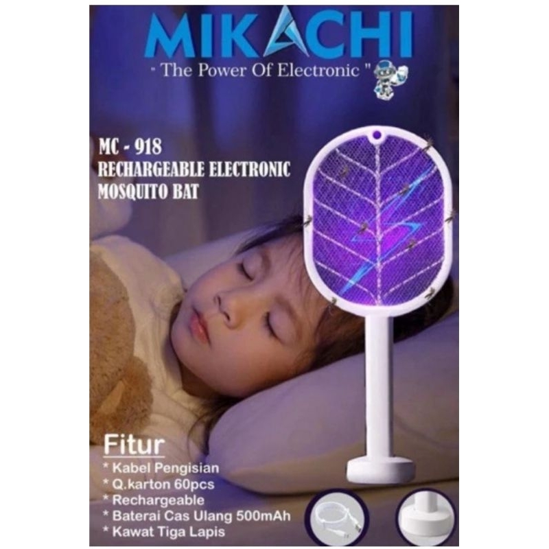 Raket Nyamuk MIKACHI