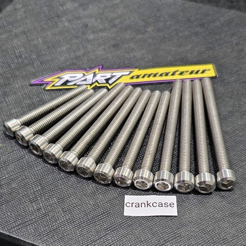 Baut L krengkes ninja r ss rr baut crangkes crankcase ninja r baut mesin ninja ss rr
