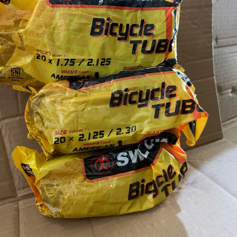 Ban dalam swallow 20 x 1.75/2/125 | Ban dalam swallow 20 x 2.2125/3.0 | Ban dalam delitire 20 x 1.75