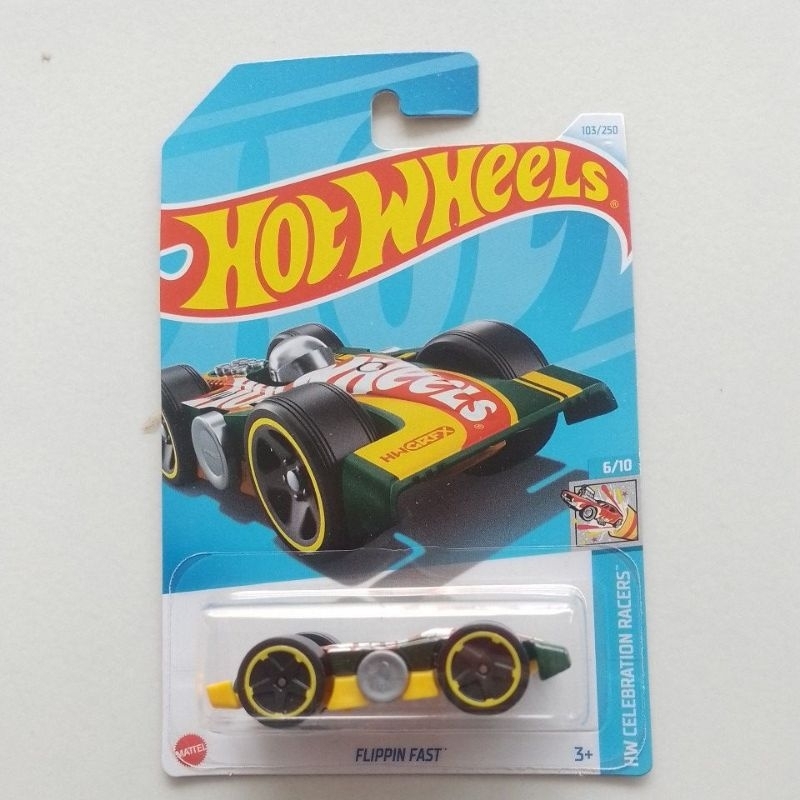 hotwheels flippin fast hw celebration racers/experimotors