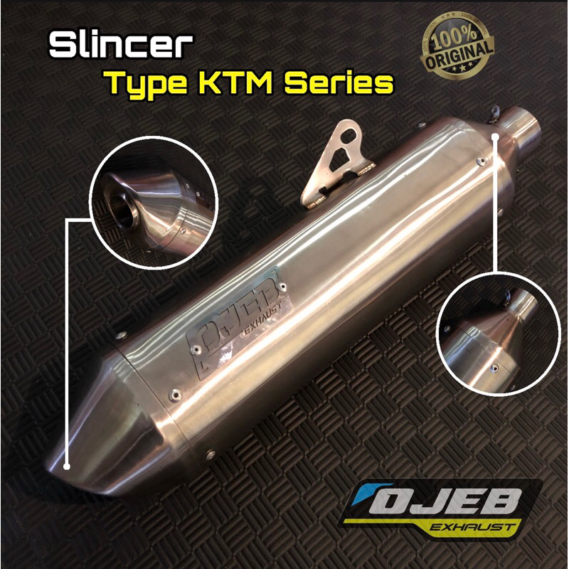 SLINCER TYPE KTM SERIES ORIGINAL OJEB EXHAUST