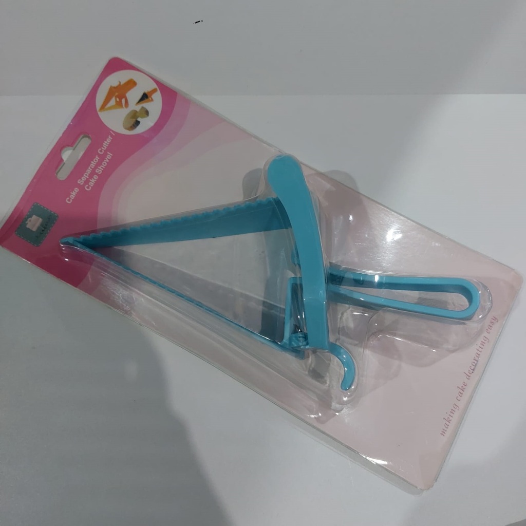 Scrapper Pemotong Kue Segitiga Simetris Scraper Cutter Kue