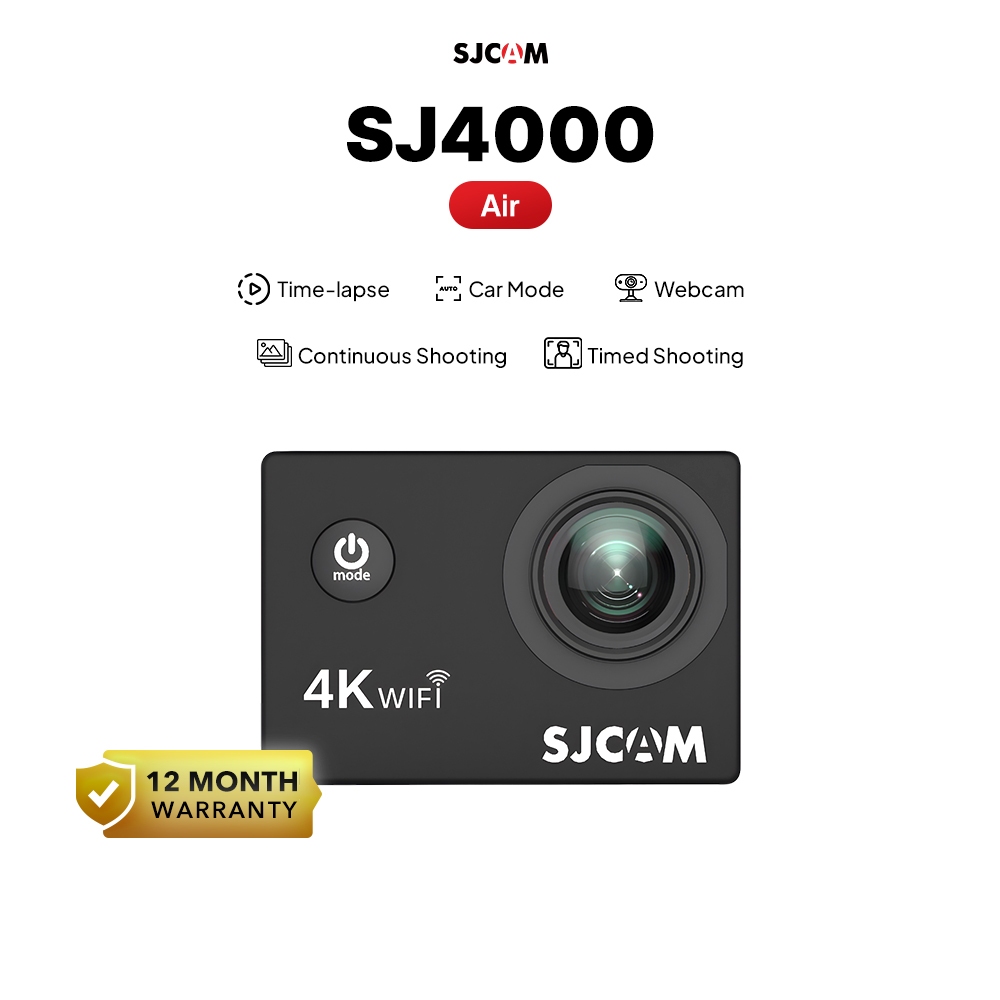 SJCAM SJ4000 Air 16MP Action Camera WiFi – Black