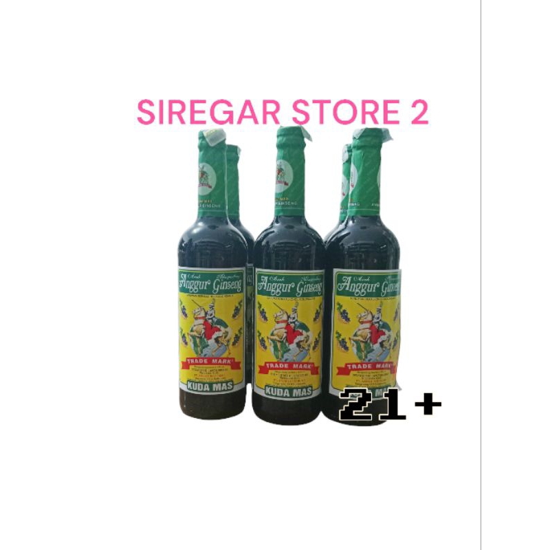 

(21+) paket 6 botol kuda mas ginseng