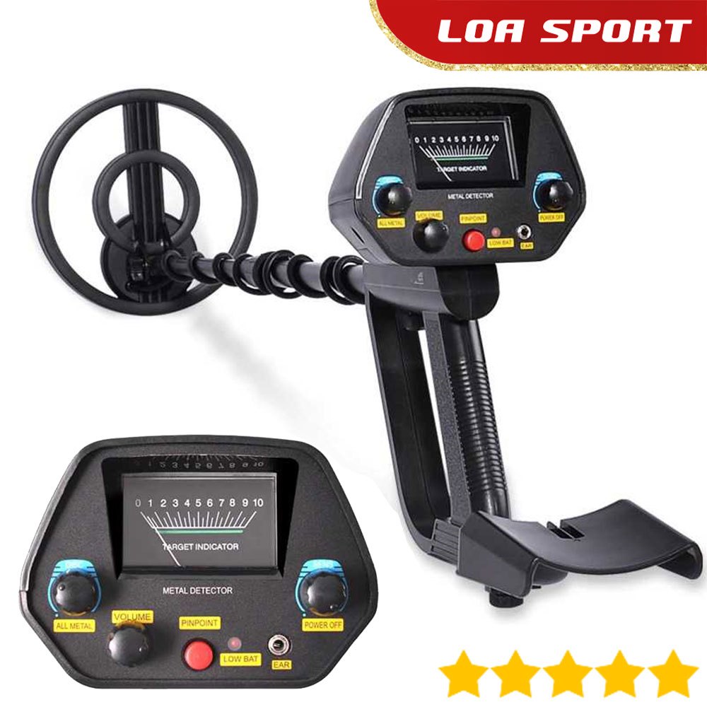 Metal Detector Logam Emas Perak Gold Silver Finder MD 4080