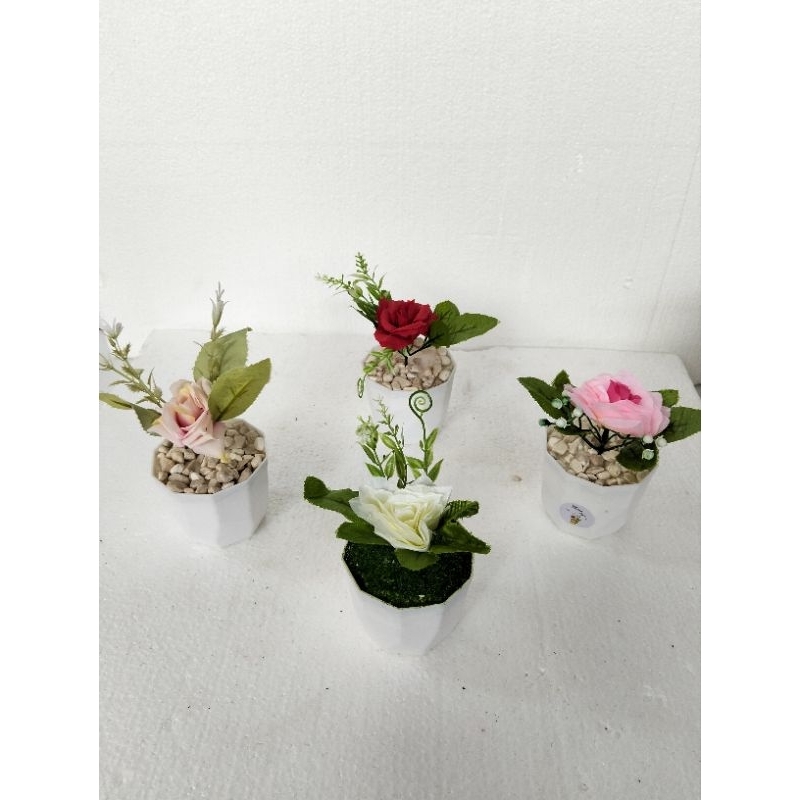 bunga hias mini bunga hiasan ruang tamu bunga hias pot kecil