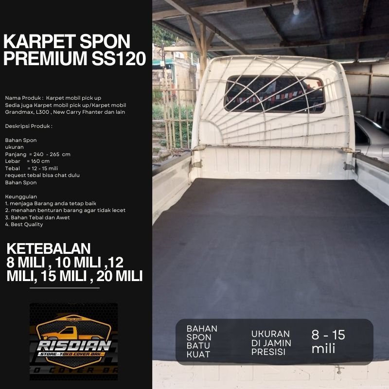Karpet Pick up Karpet Spon alas bak mobil pick up SS120