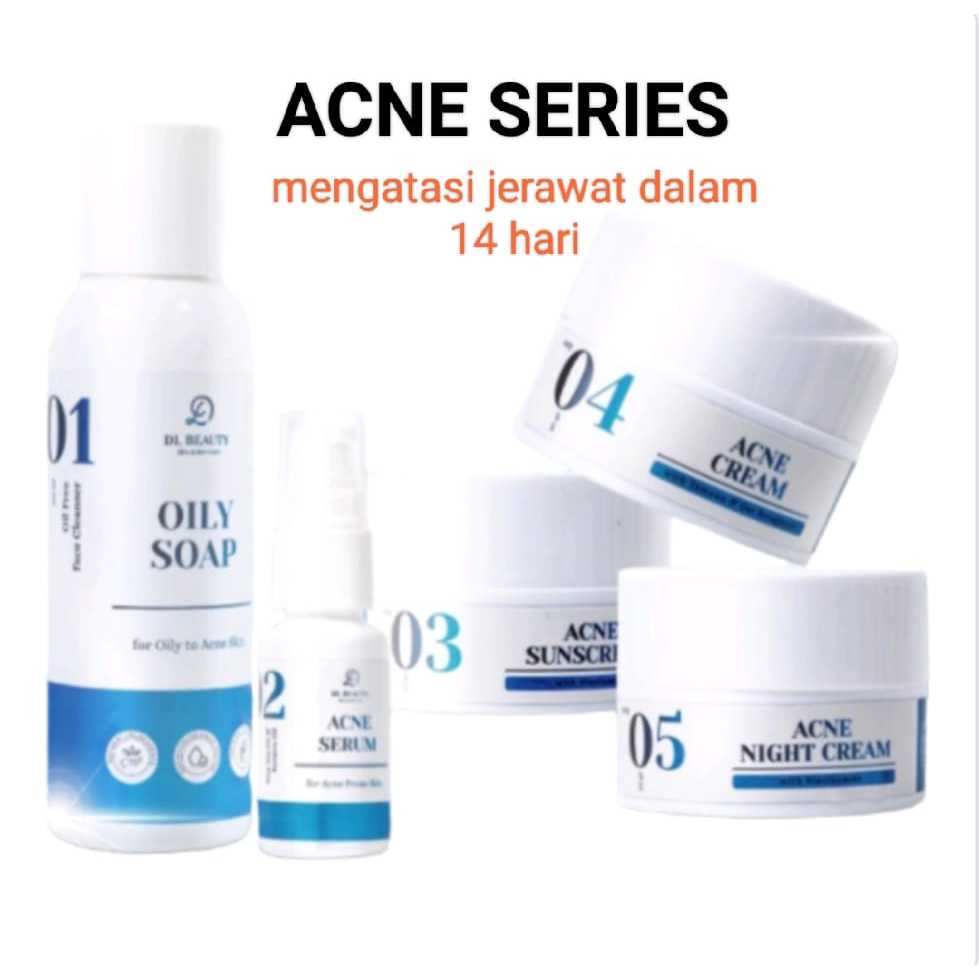 Skin Care Acne Kit Paket jerawat ampuh obat jerawat dan bekas jerawat KRIM PENGHILANG JERAWAT DAN BE