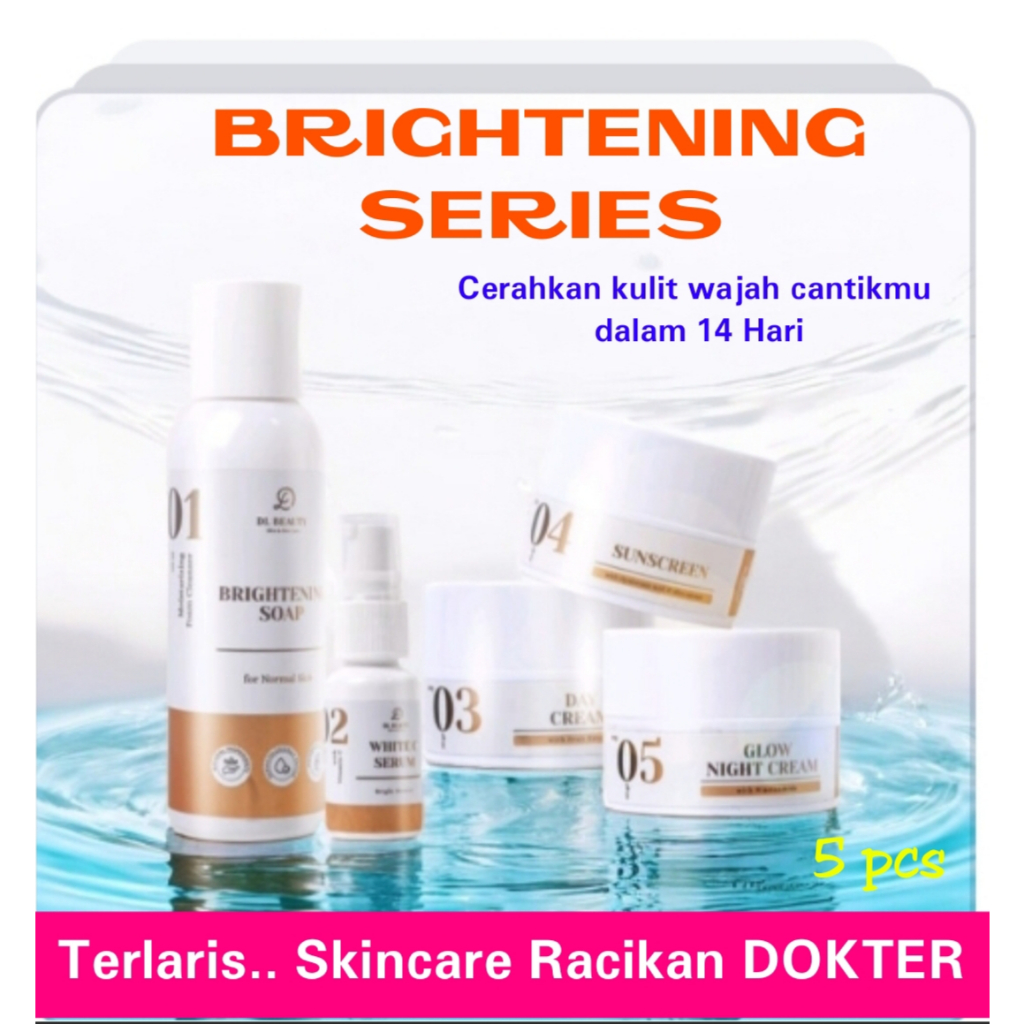 Skin Care Acne Series PAKET LENGKAP Skincare BPOM perawatan pencerah pemutih pelicin wajah DL Slim n