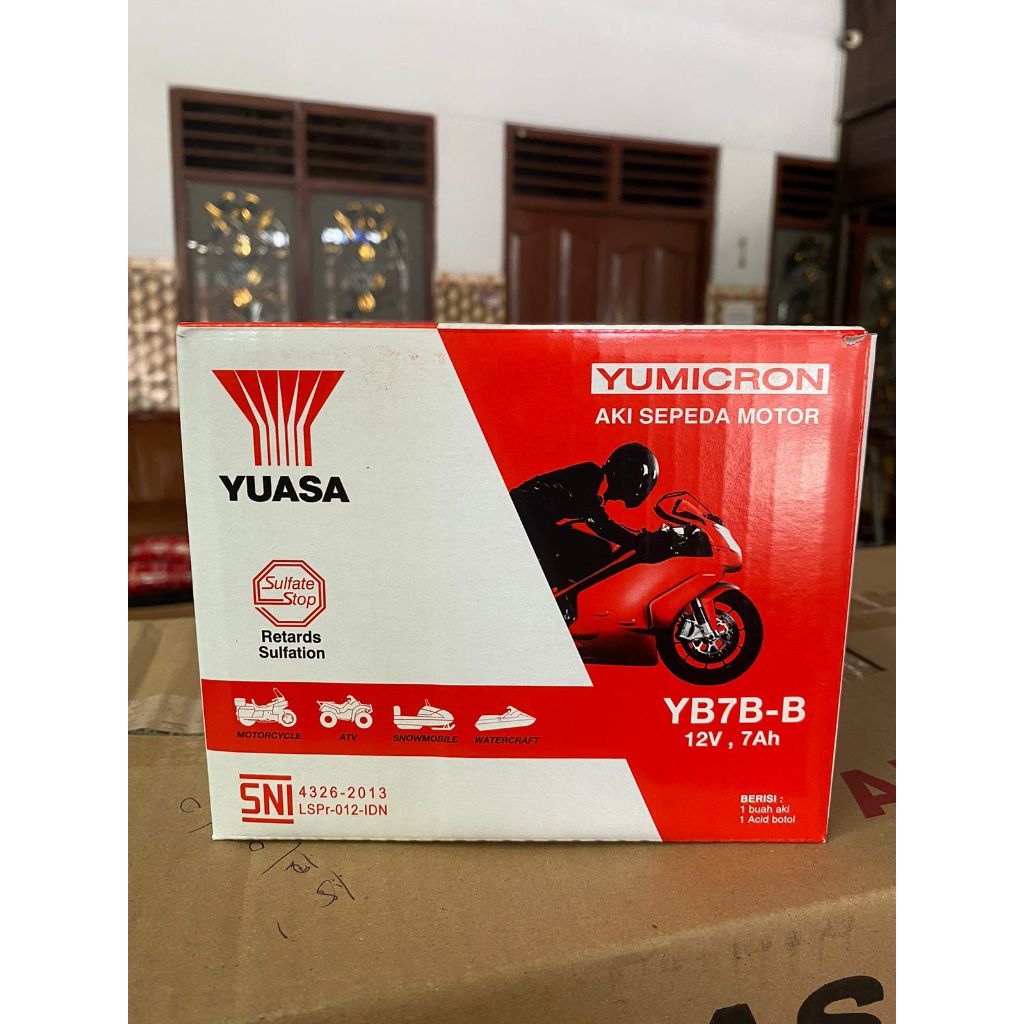 AKI TIGER YB7B-B BASAH YUASA