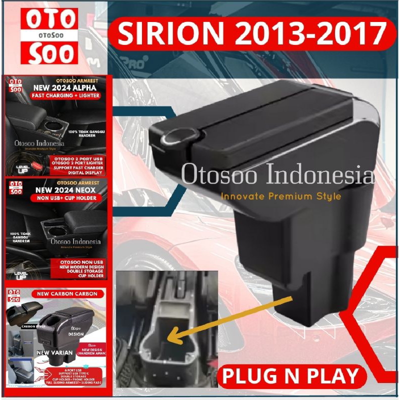Armrest Sirion 2012 -2017 -Otosoo Armrest Console box sirion 2012-2017