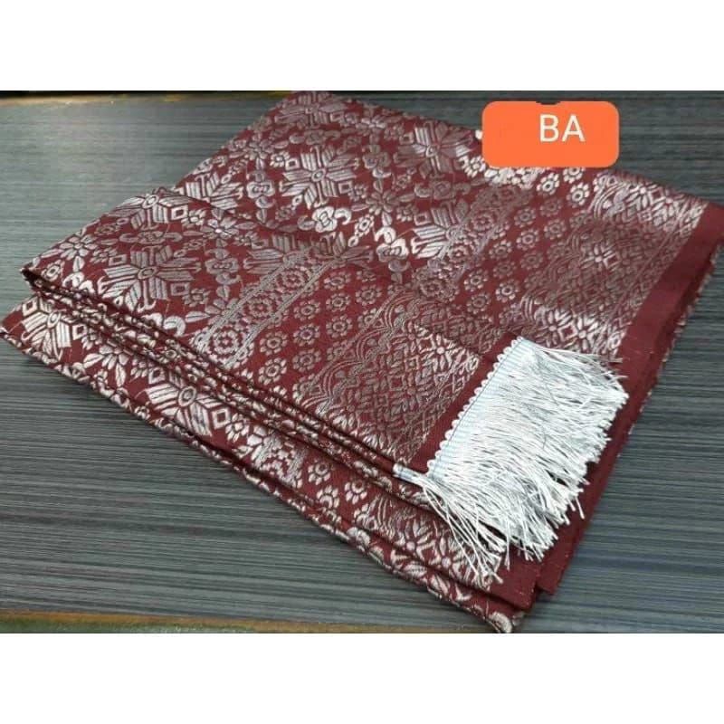 Setelan Rok Songket & selendang /Bawahan wanita Rok Songket Premium