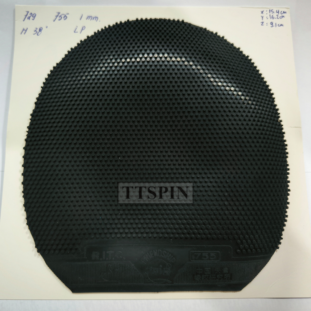 729 755 - Karet Pingpong Tenis Meja Rubber Bet Bat Bintik Panjang Long Pips Friendship Secondhand Se