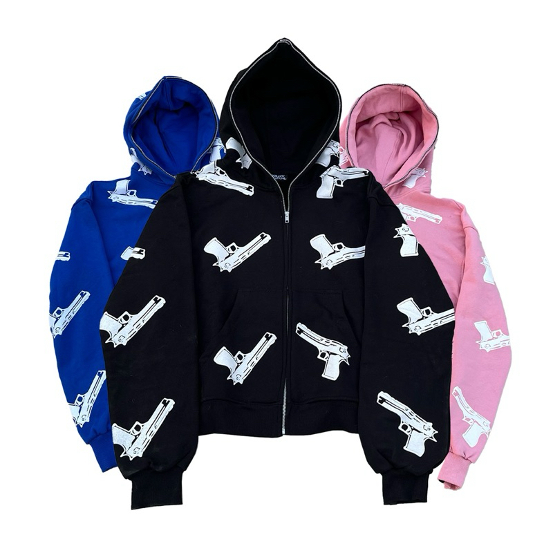 VANE GLCK FULL ZIPPER HOODIE