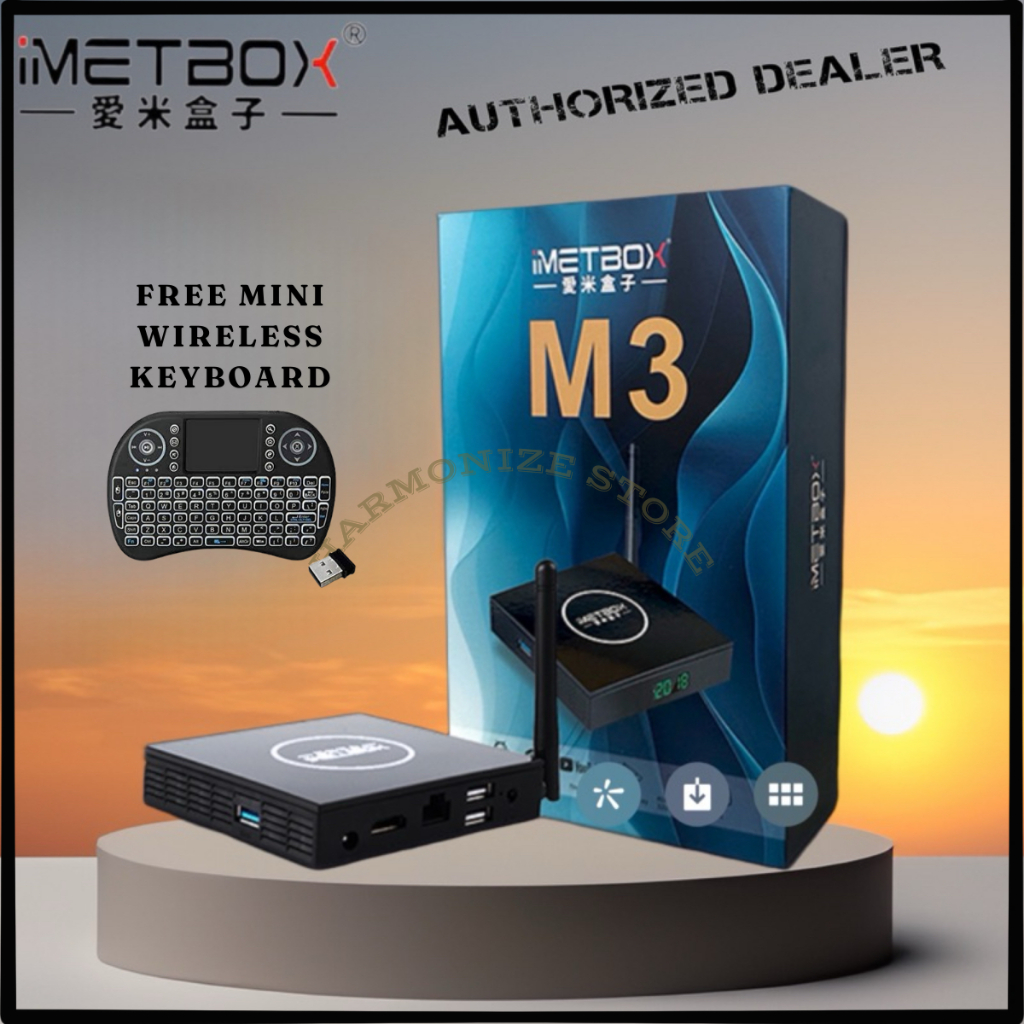 IMETBOX M3/ M3 MAX Android TV Box Alternatif Ubox